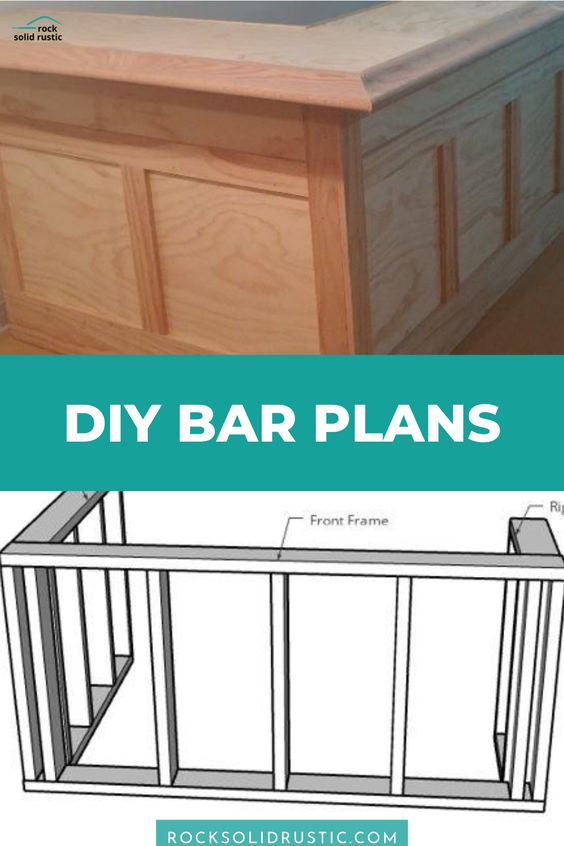 DIY bar plans