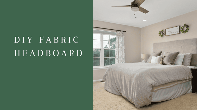 diy fabric headboard