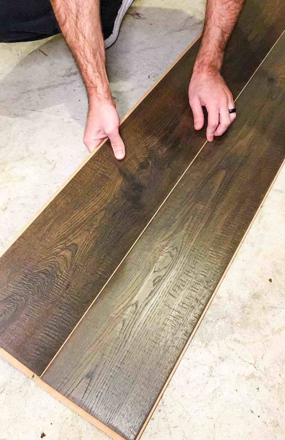 Easy Pergo Flooring Installation Rock Solid Rustic