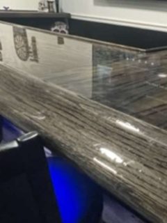how to epoxy a bar top