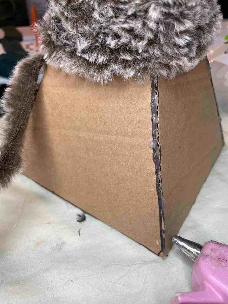 Cardboard Box Christmas Trees