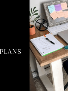FREE DIY DESK PLANS