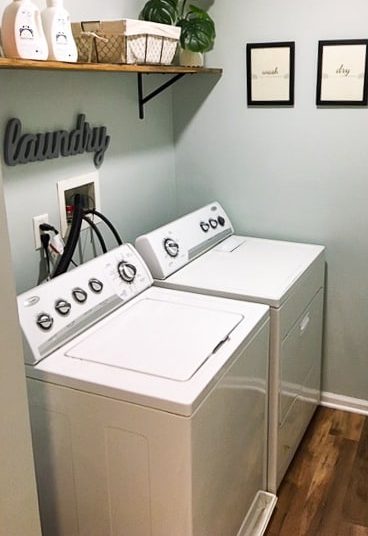 laundry room shelving ideas