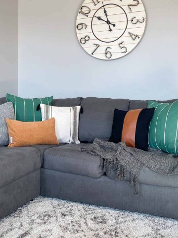throw pillows for grey couch