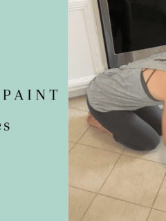 how to paint grout lines