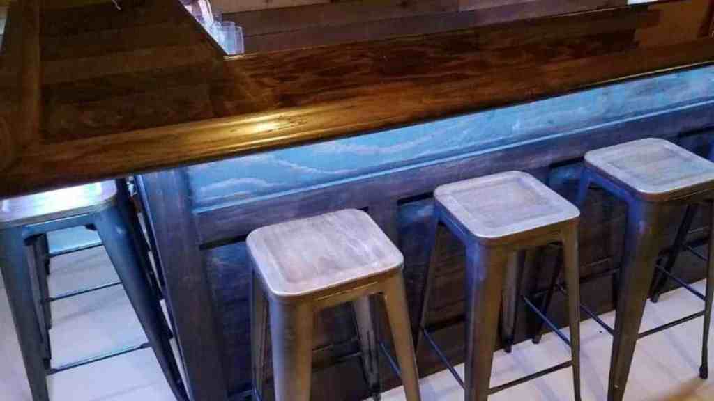 How To Build A Home Bar Diy Step By, How To Make A Wooden Bar Countertop
