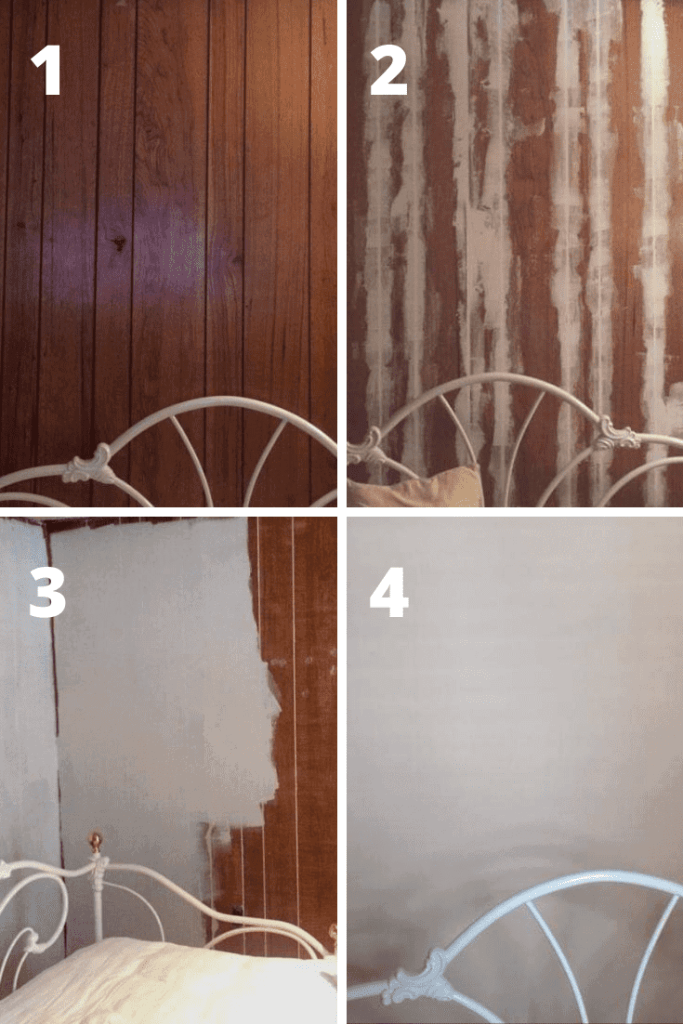 How To Make Wood Paneling Look Like Drywall Rock Solid Rustic - How To Put Paneling Over Drywall