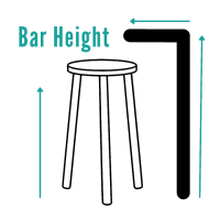 bar height