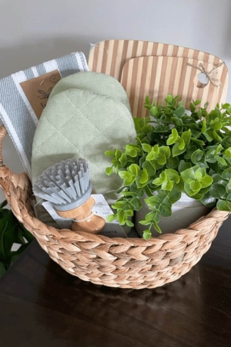 How to Wrap a Gift Basket - Rock Solid Rustic