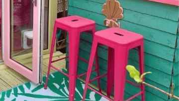 colorful bar stools