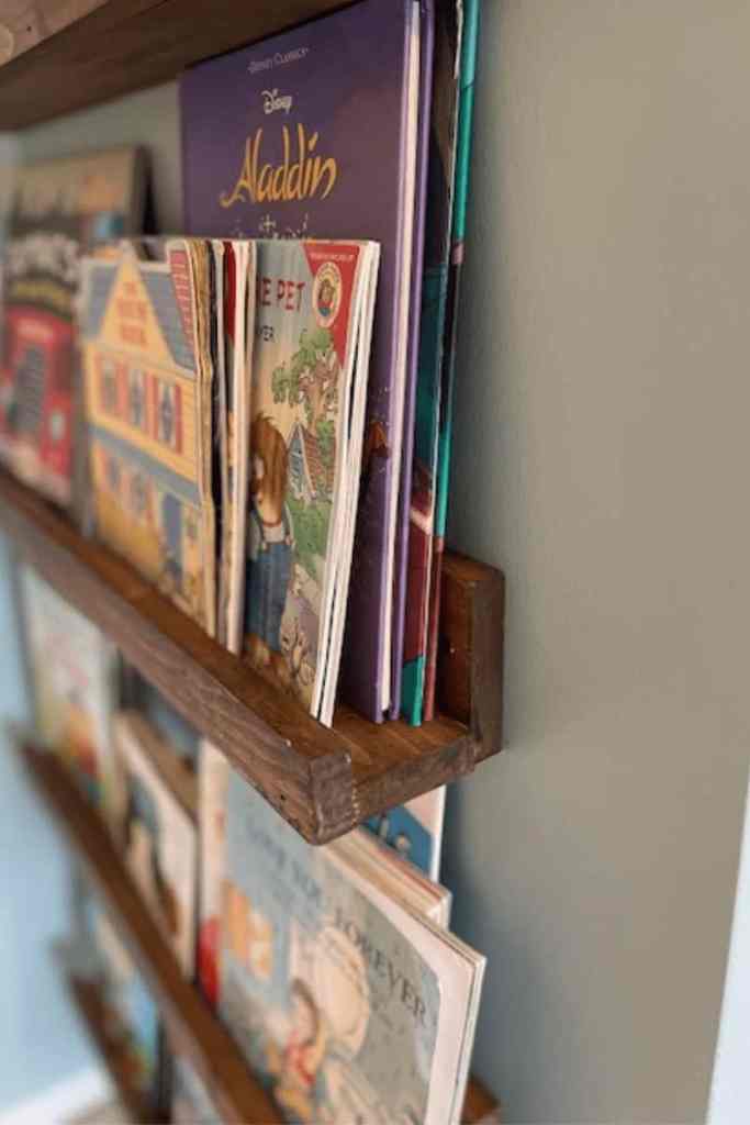 bookshelf wall