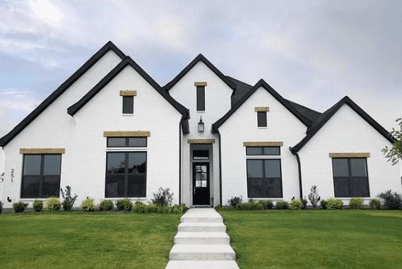 15 Black And White Exterior House Ideas - Rock Solid Rustic