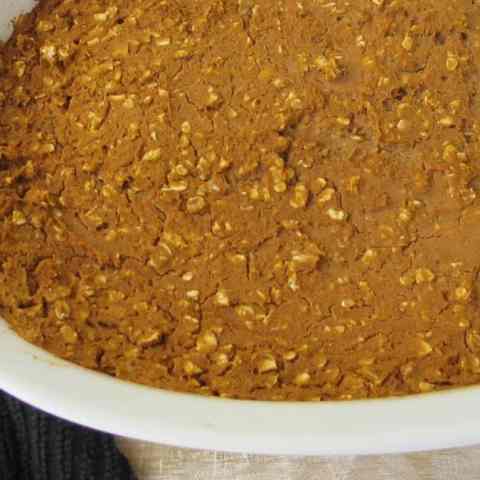 Easy Protein Pumpkin Baked Oatmeal
