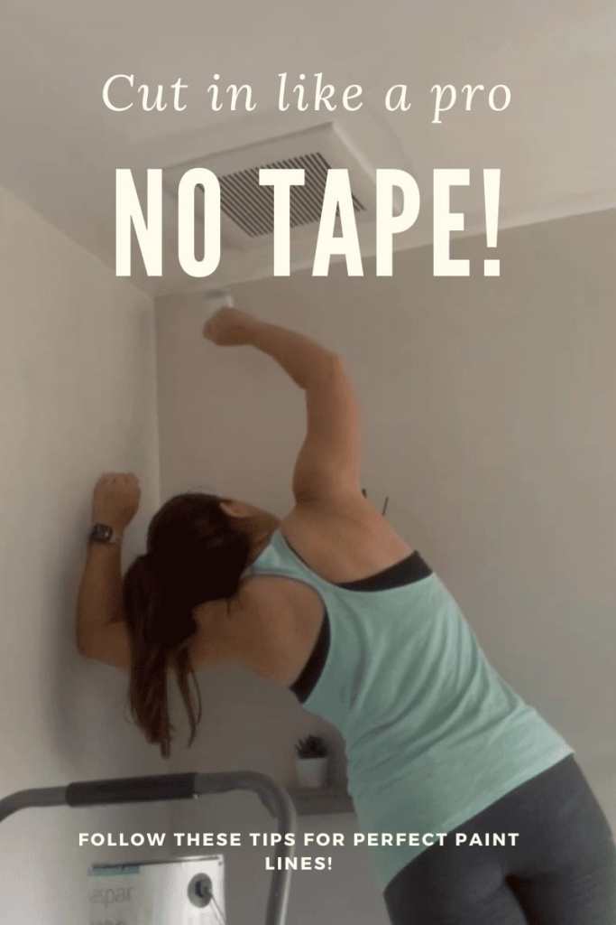 how to paint trim without tape