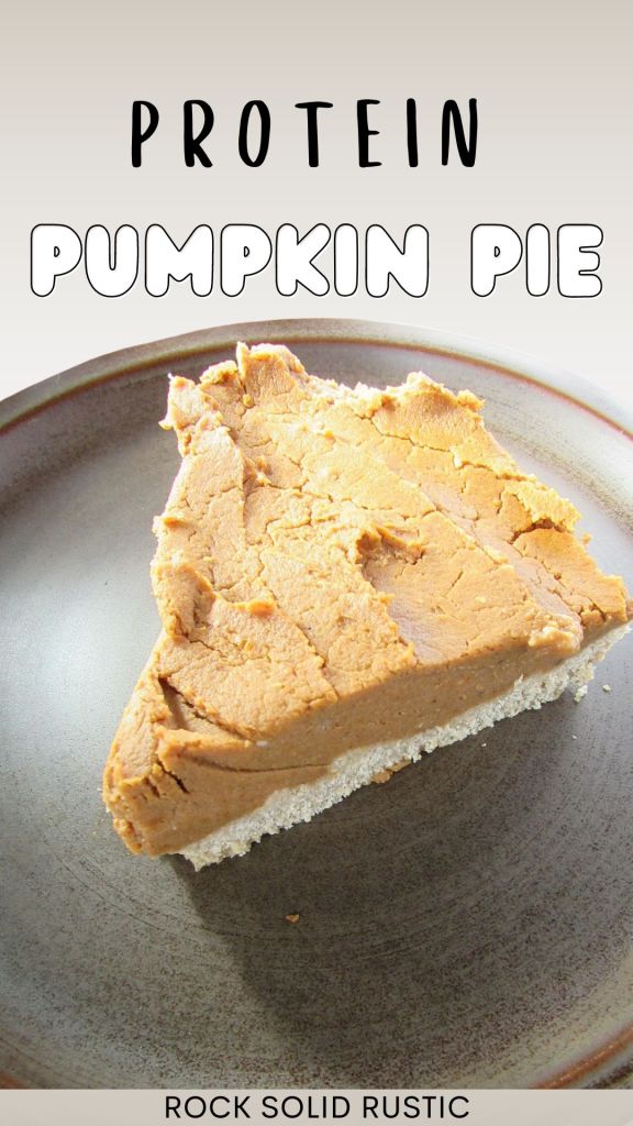 protein pumpkin pie