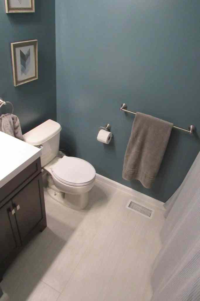 ceiling paint as primer in bathroom