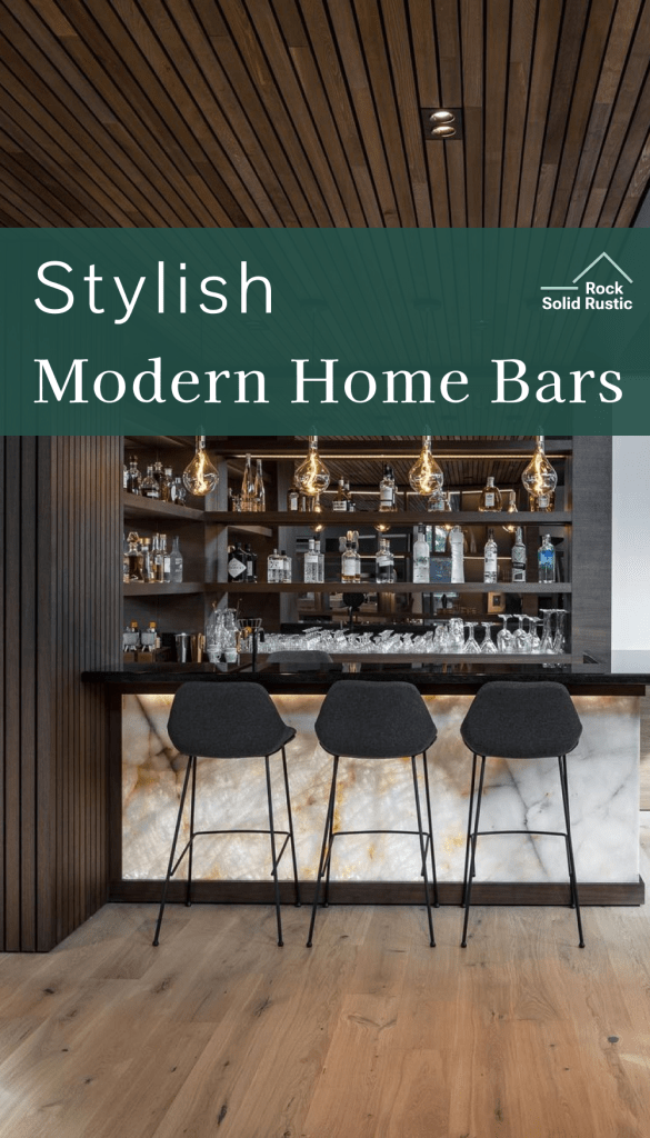 Stylish Modern Home Bar Ideas Rock