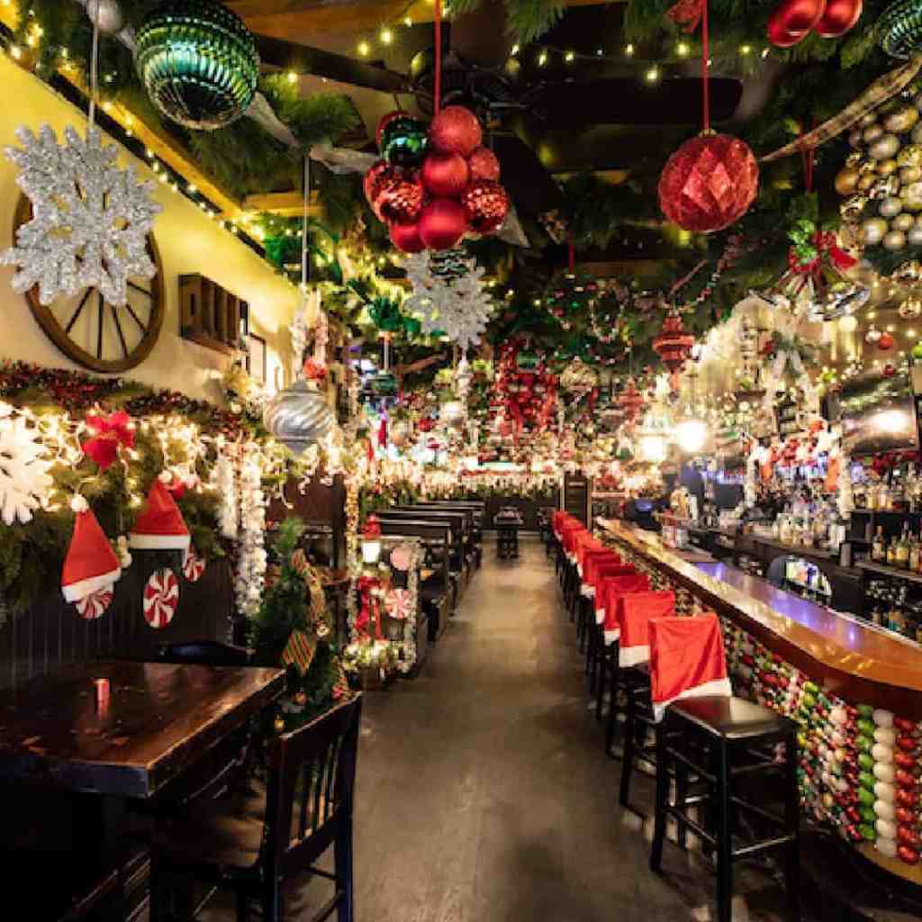 Cheerful Home Bar Christmas Ideas Rock Solid Rustic