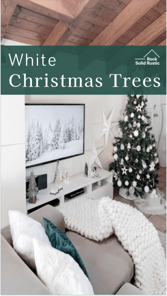 white tree ideas