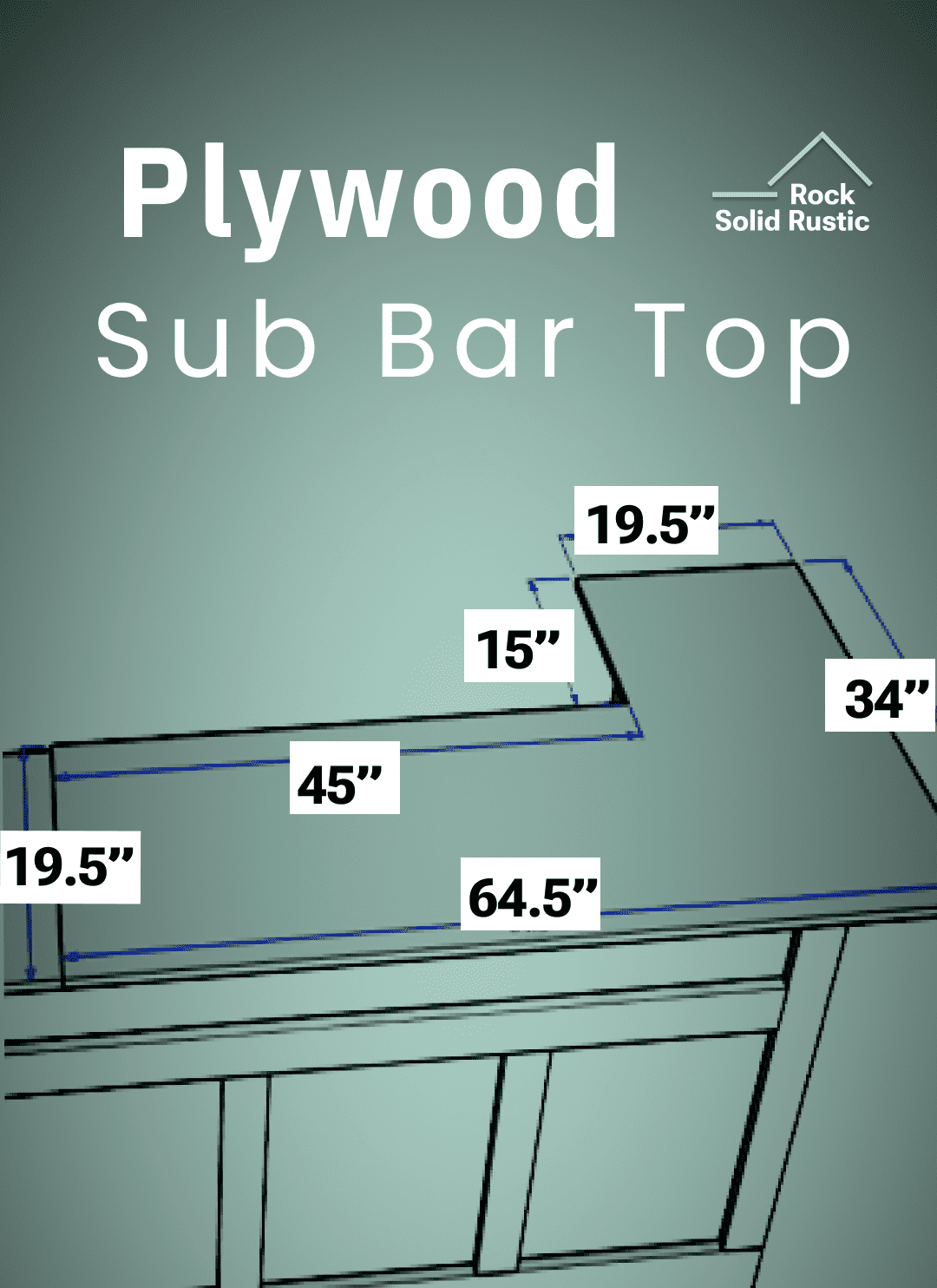 How to Build a Plywood Bar Top Rock Solid Rustic