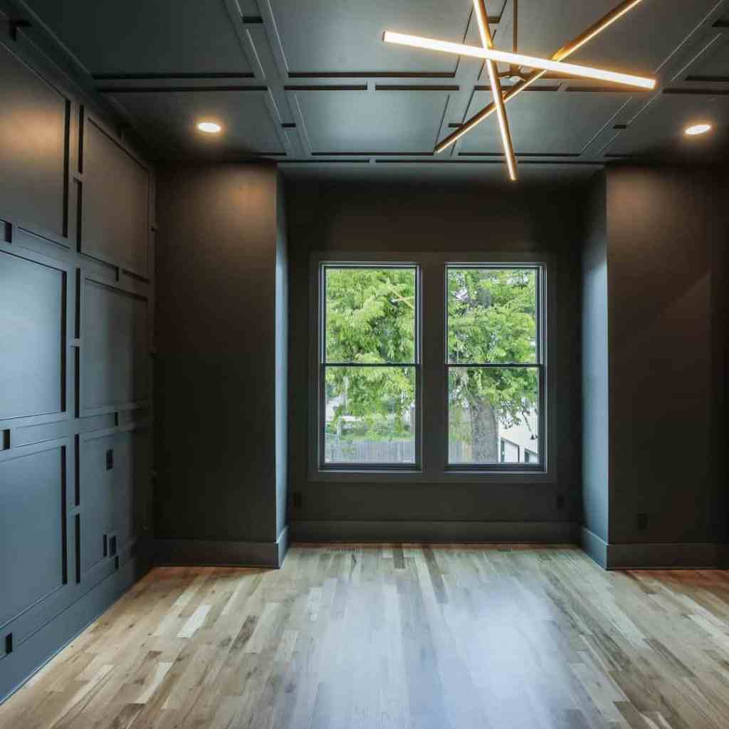 iron ore black ceiling paint