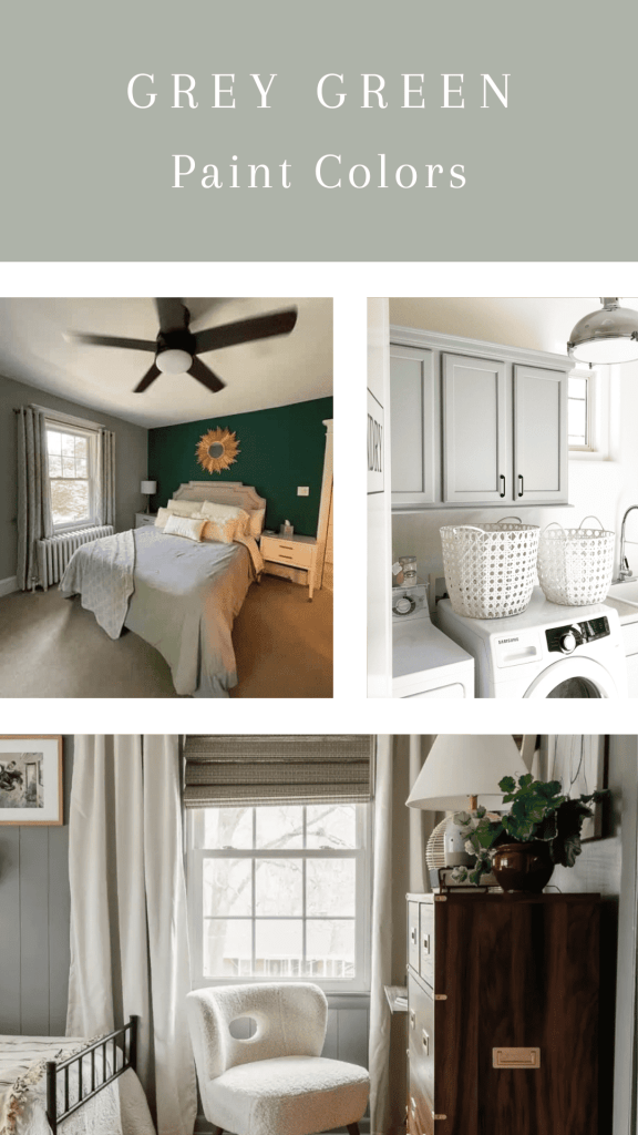 grey green paint colors