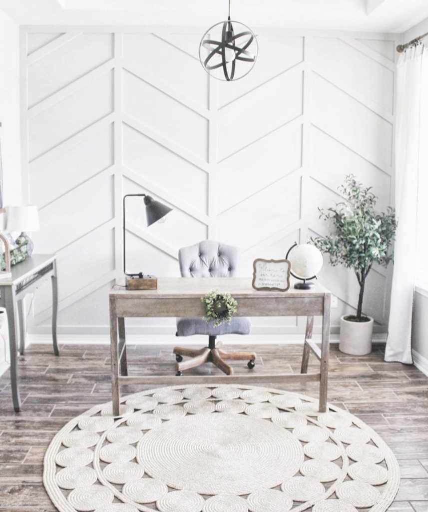 office accent wall ideas