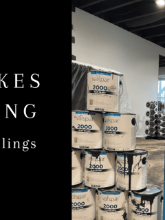 painting exposed ceilings