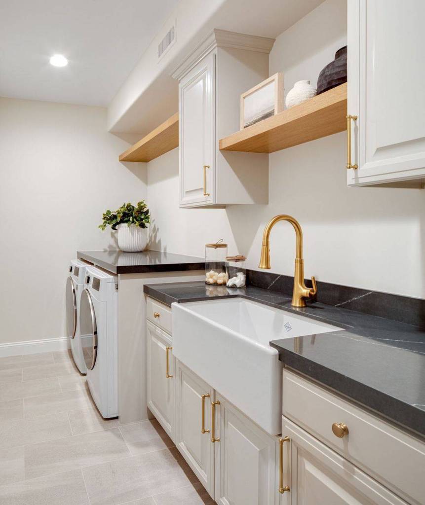 laundry room shelving ideas