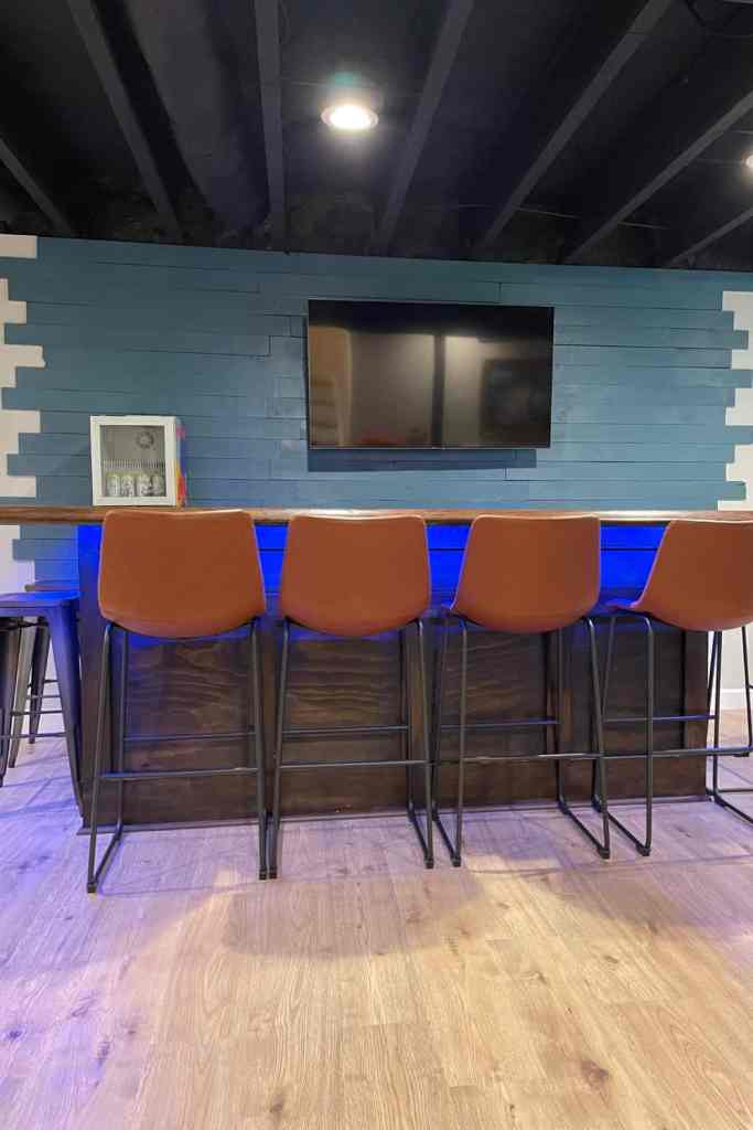 Paint Basement Ceiling Black