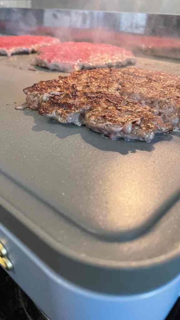 griddle cheeseburgers