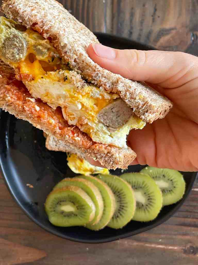 2 min breakfast sandwich