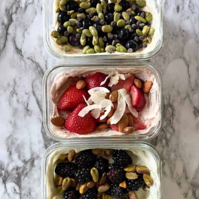 protein yogurt bowls