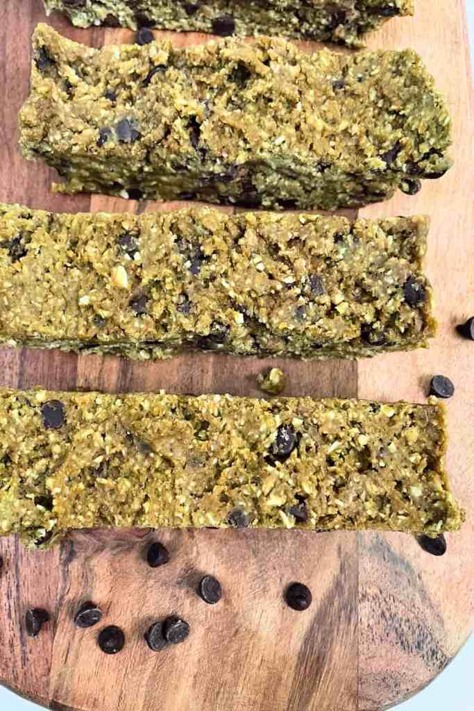 green tea bars