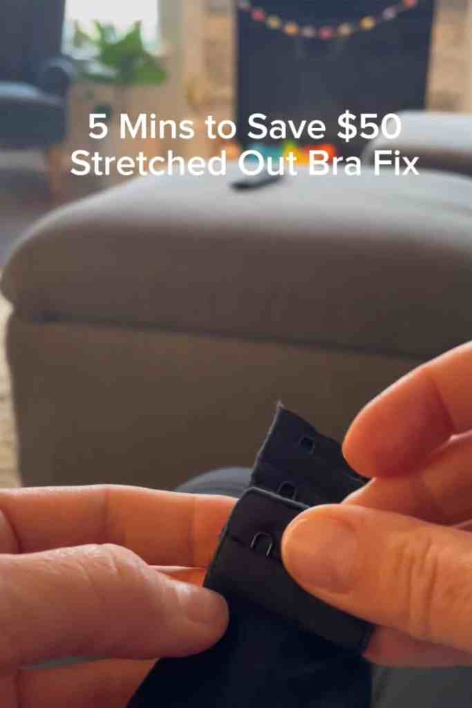 Bra Hack to Fix a Stretched out Bra